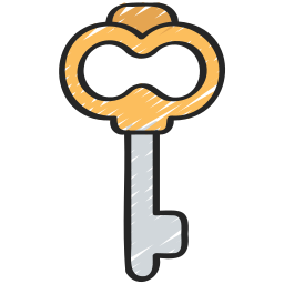 Old key icon