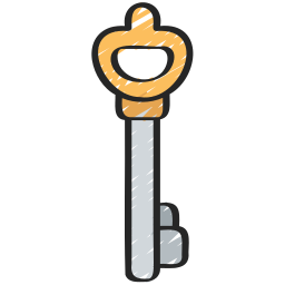 Old key icon