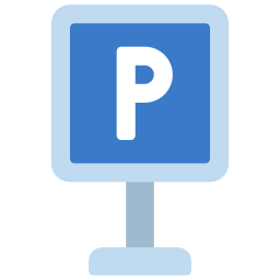 Parking sign icon