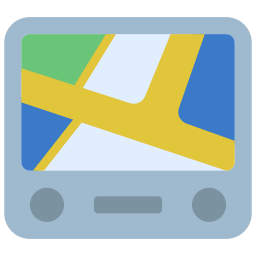 Gps navigation icon