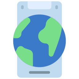 Globe earth icon