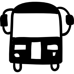 スクールバス手描き交通機関 icon