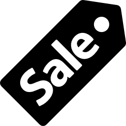 Sale commercial label icon