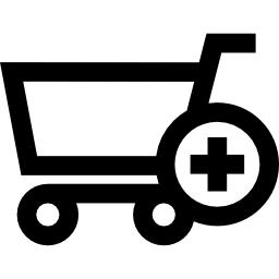 Add to shopping cart e commerce button icon