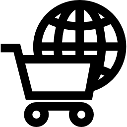 International e commerce icon