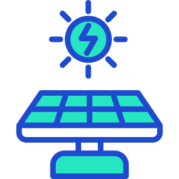 energia solare icona