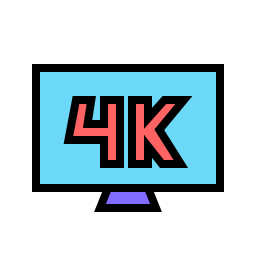 4k Ícone