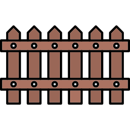 clôture Icône