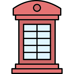 Phone booth icon