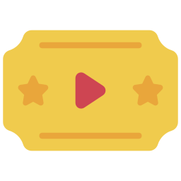 Cinema tickets icon