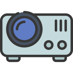 Video projector icon