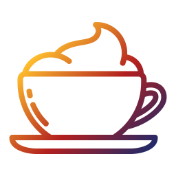 Coffee latte icon