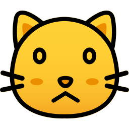 Cat face icon