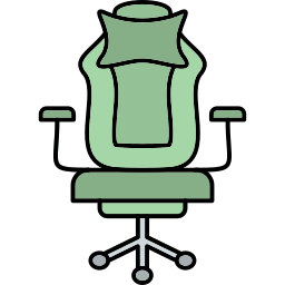 Gaming chair icon