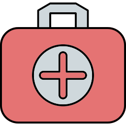 First aid kit icon