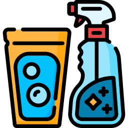 Cleaning products icon