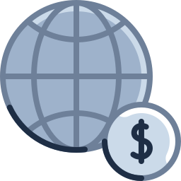 Globe grid icon