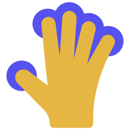 Four fingers icon