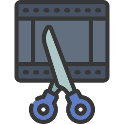 Video editing icon