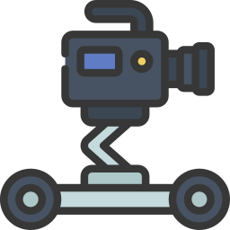 camera dolly icoon