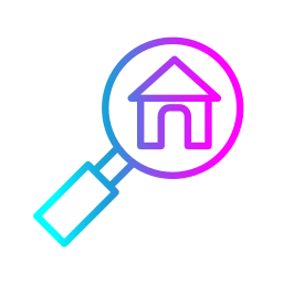 Search house icon