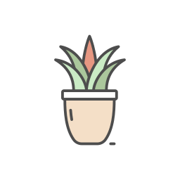 Plant pot icon