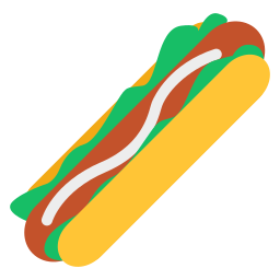 hot dog icona