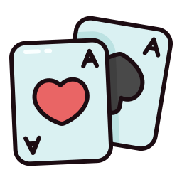 Poker cards icon