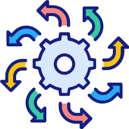 Data processing icon