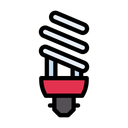 energiesparendes licht icon