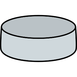 Hockey puck icon