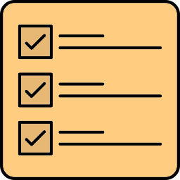 liste de contrôle Icône