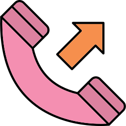 Outgoing call icon