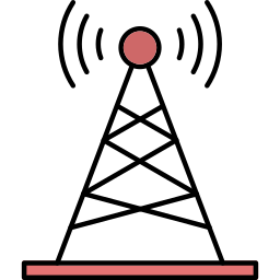 radio-antenne icoon