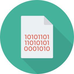 Binary code icon