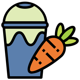 Carrot juice icon