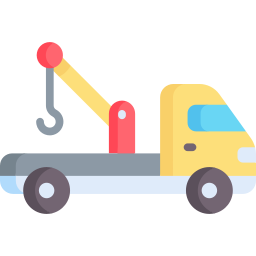 Crane truck icon