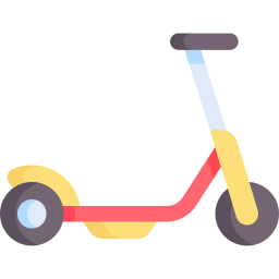 Kick scooter icon