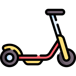 Kick scooter icon