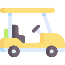 Golf cart icon