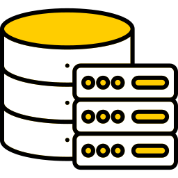 stockage de la base de données Icône