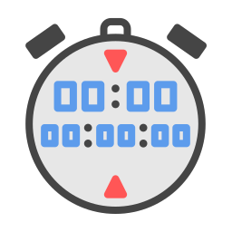 Digital clock icon