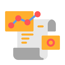 Statistical chart icon