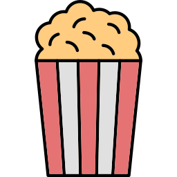 popcorn icoon