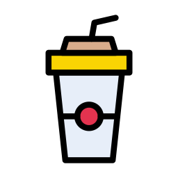 Paper cup icon