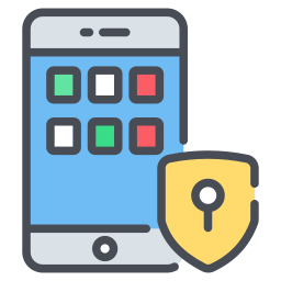 segurança para celulares Ícone