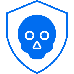 Cyber attack icon