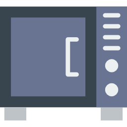 Microwave oven icon