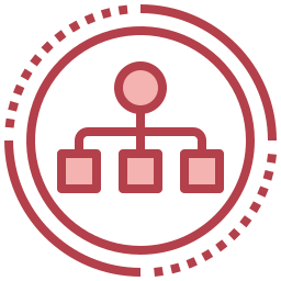 hierarchische struktur icon