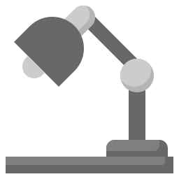 Desk lamp icon